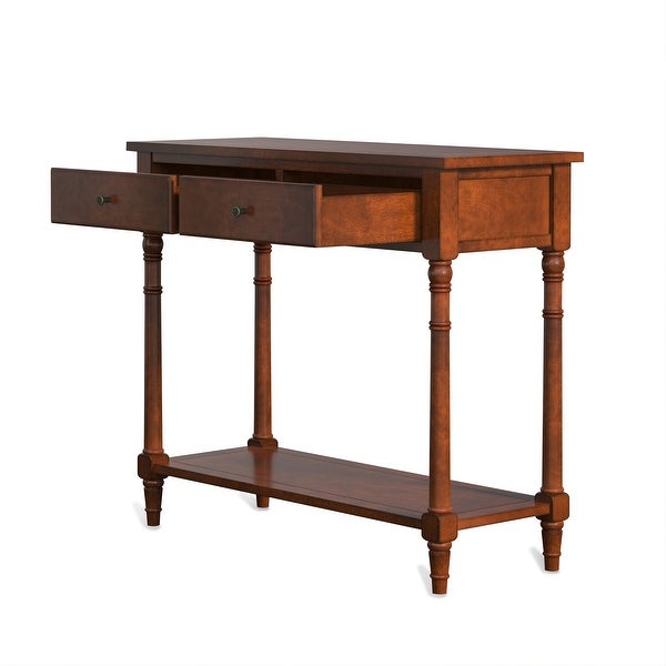 Ofir Console Table with 2 Drawers - 35.43