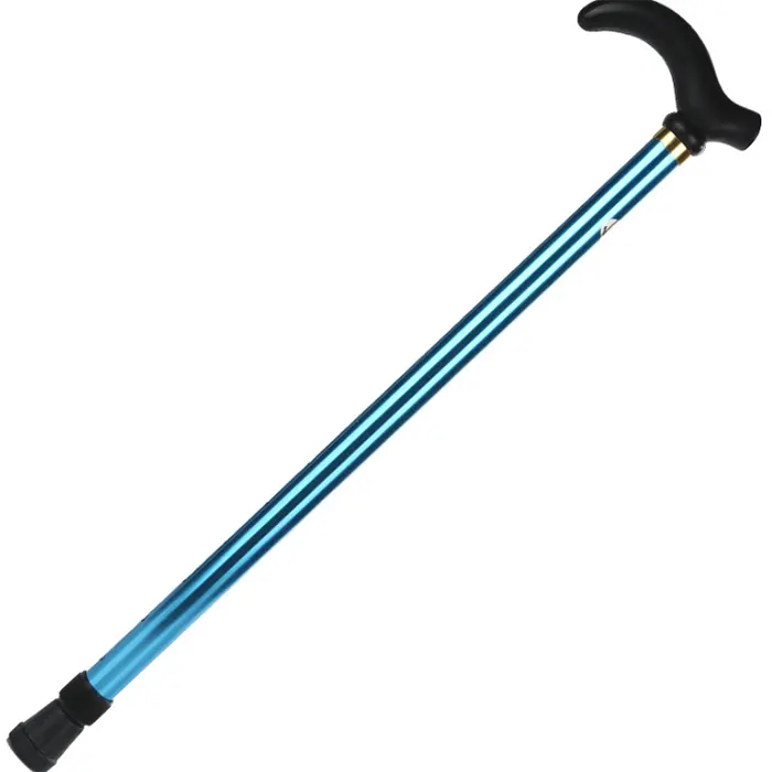 Folding Men Aluminum oy Alpenstock Two Telescopic Cane Trekking Camping Walking Climbing Hiking Stick