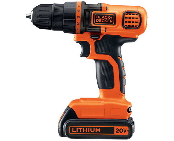 BLACK   DECKER LDX120C 20V Drill / Driver