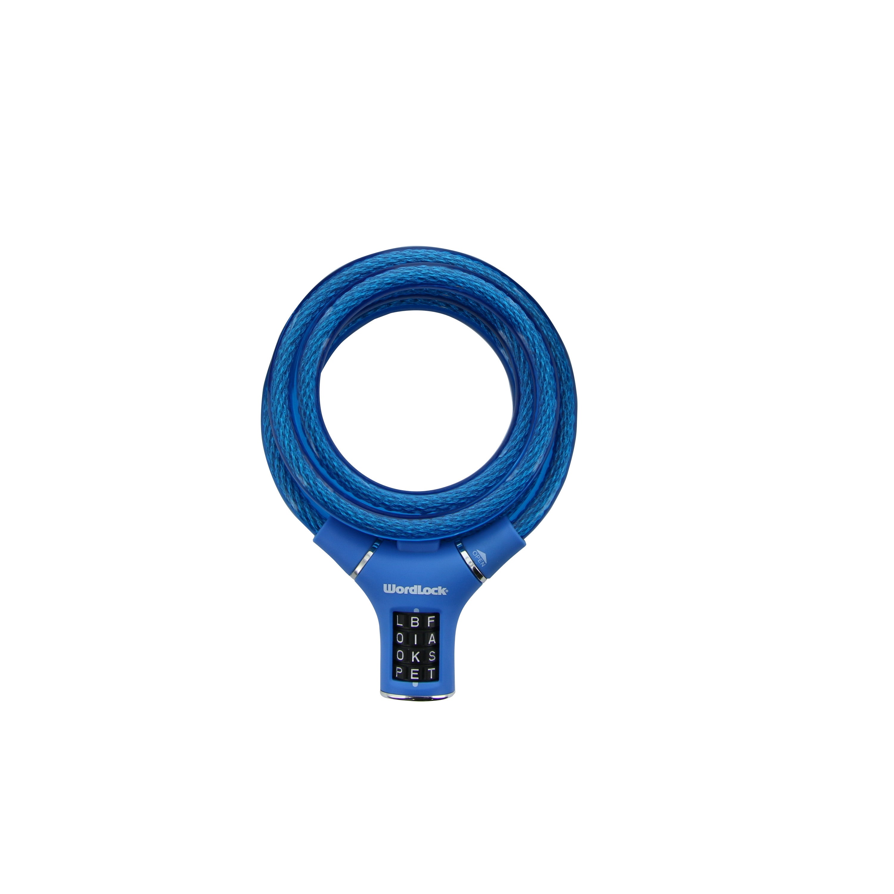 WordLock Quik Release Bike Lock， 12MM (Blue)