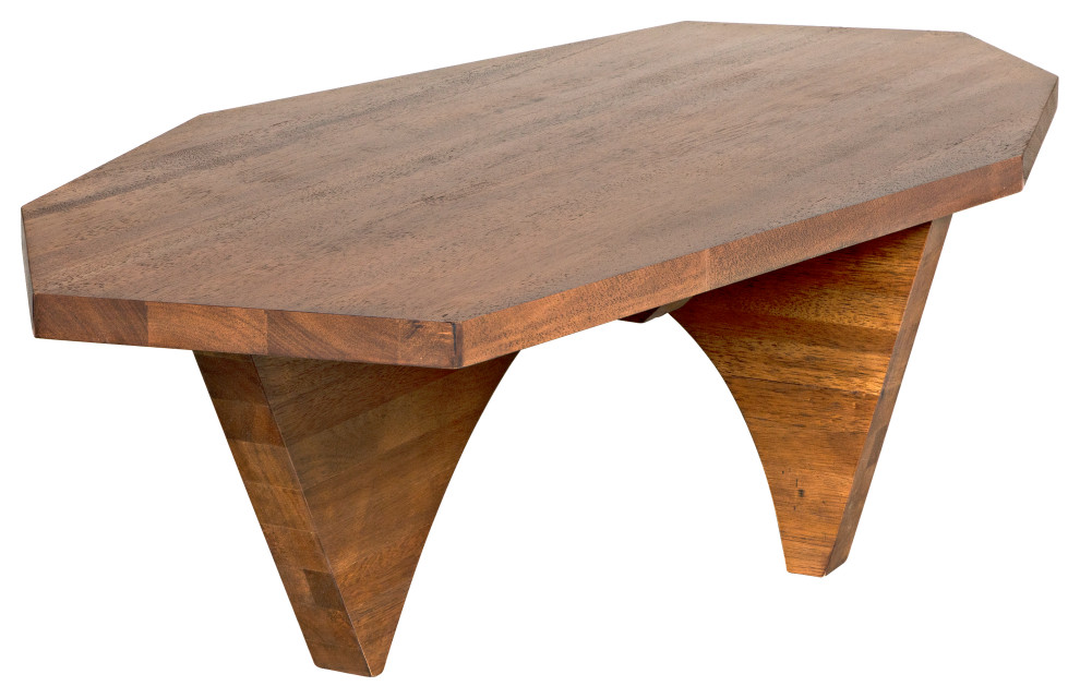 Noir Gadling Coffee Table With Dark Walnut Finish GTAB1133DW   Transitional   Coffee Tables   by Noir  Houzz