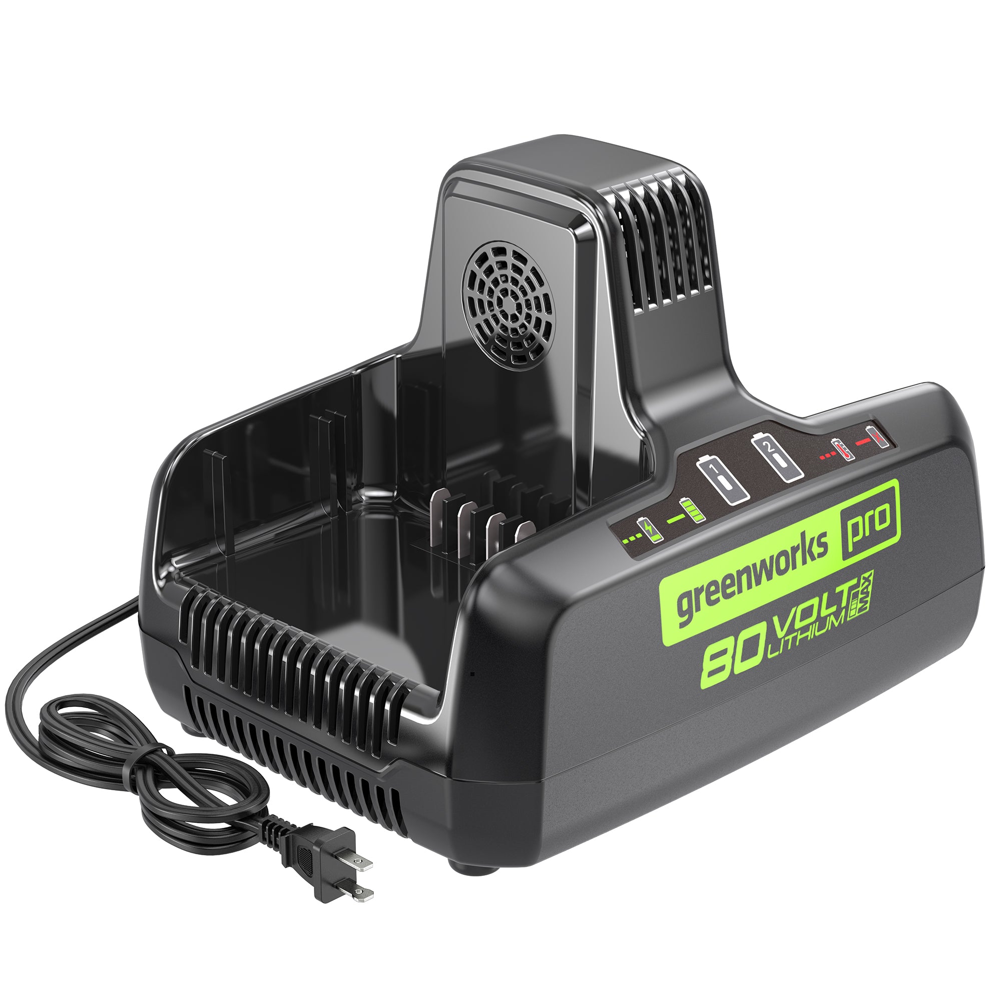 80V 8Ah Dual Port Charger