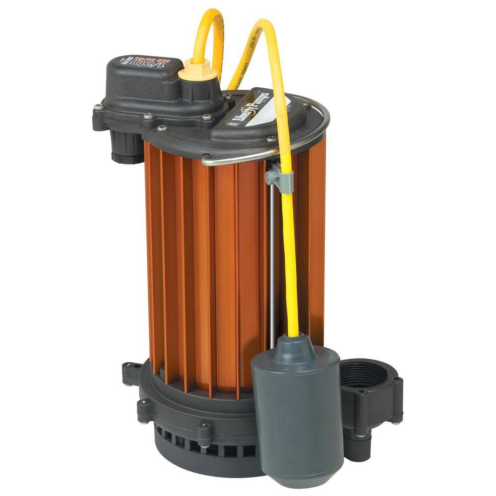 Liberty Pumps HT450-Series 12 HP High Temperature Sump Pump with Wide-Angle Float and Series Plug HT453