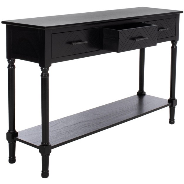 Peyton 3 Drawer Console Table Safavieh