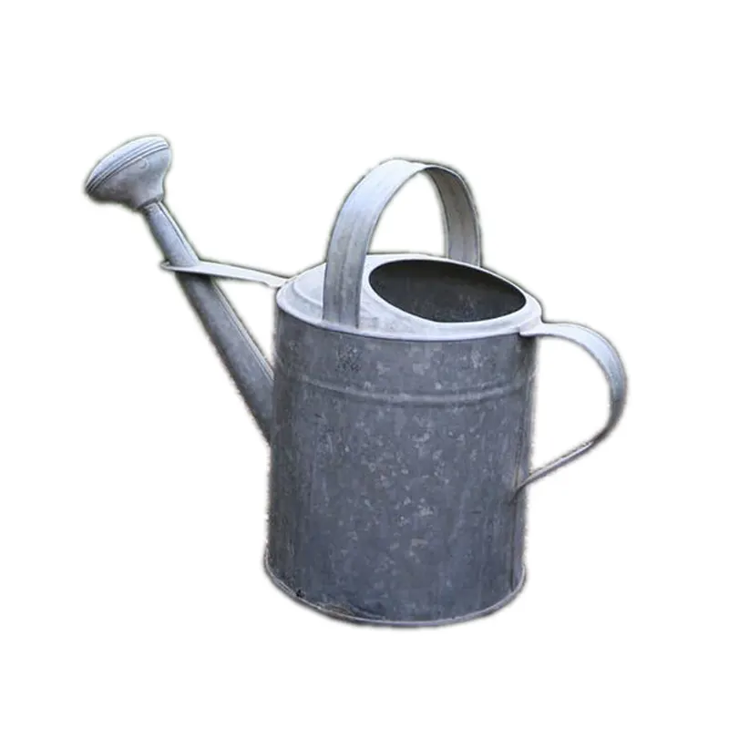 Metal Watering Cans Customized Capacity Logo Wholesale Garden Accessories Stainless Steel Iron Galvanized for Watering