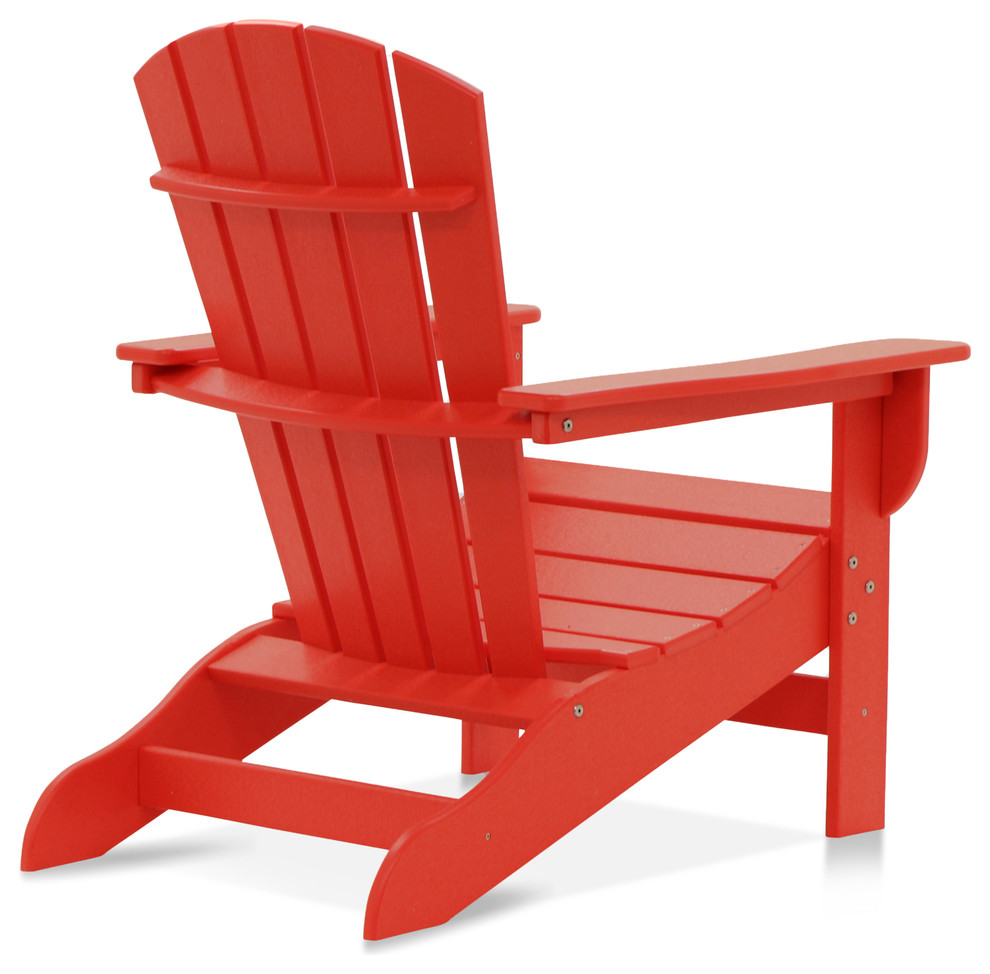 DUROGREEN Boca Raton Adirondack Set   Contemporary   Adirondack Chairs   by DuroGreen  Houzz