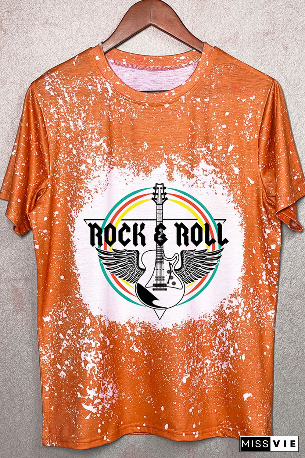 Vintage Style Rock and Roll Graphic Tee