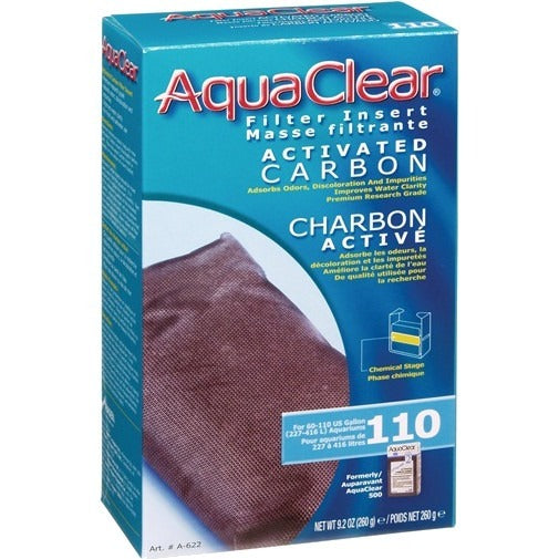 AquaClear 110 Activated Carbon， 260 g (9.2 oz)