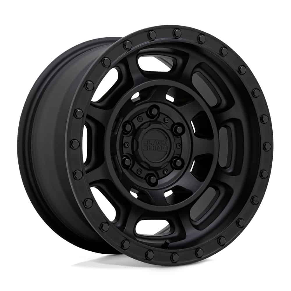 Black Rhino BLCNV 17X8.5 6X5.5 M-BLK -10MM