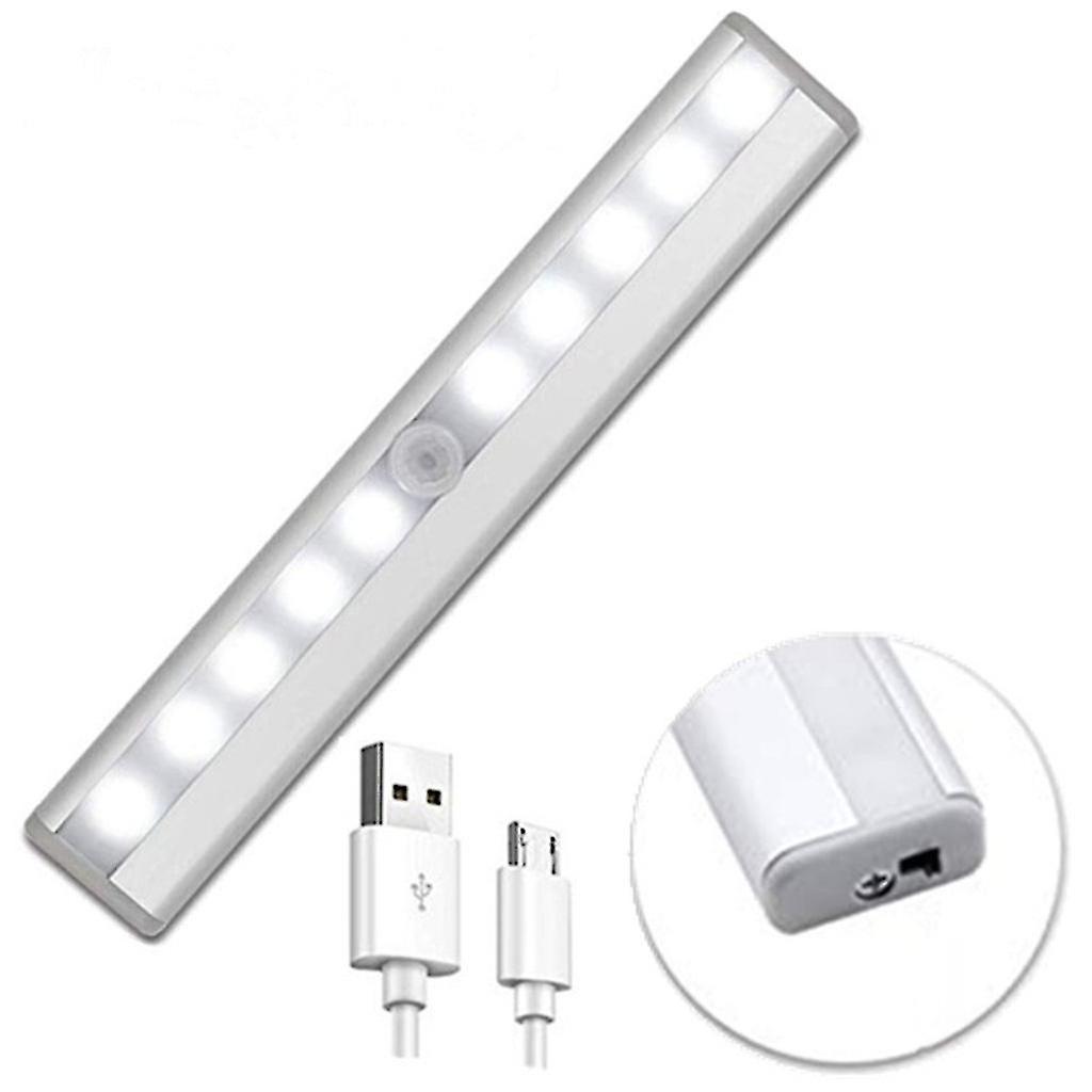 10 Led Recharabd Closet With Mot Sensor Under Cabinet S Stick Any Wireless Usb Recharable For Kit， Cabinet