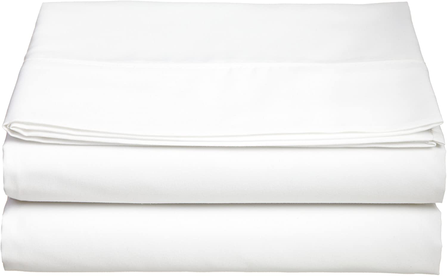 Set of 2 Silky Soft Polyester Single Flat Sheet