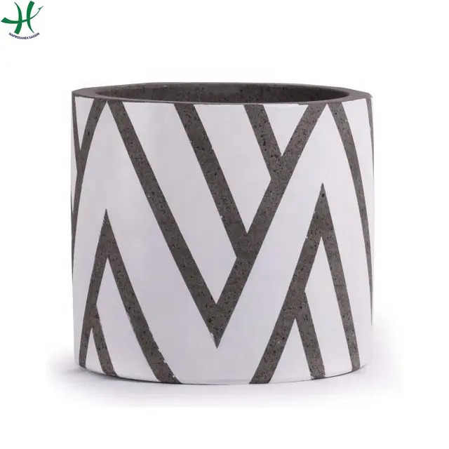 Home and garden decoration geometric cement planter pot  garden supplies decorations for home