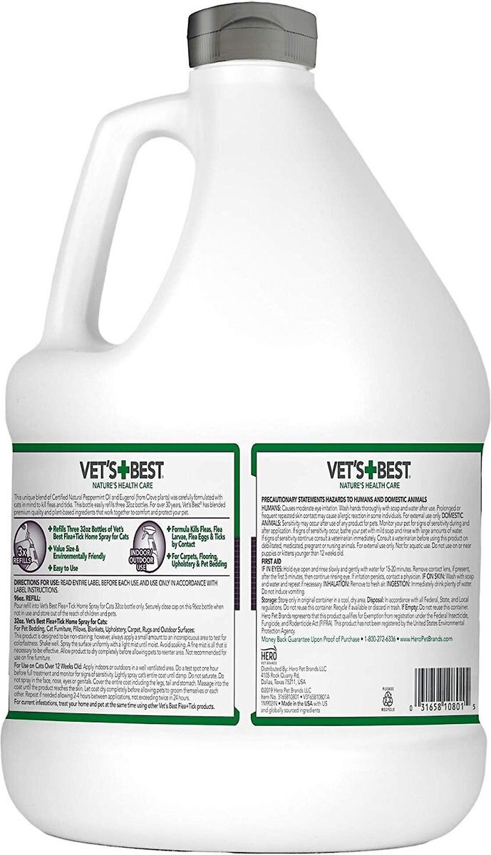 Vet's Best Home and Yard Flea and Tick Spray for Cats