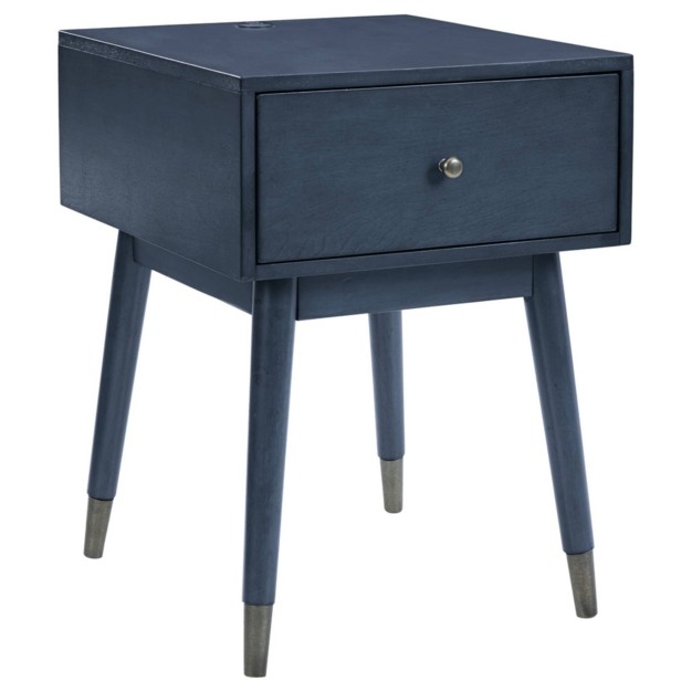 Paulrich Side Table Antique Blue Signature Design By Ashley