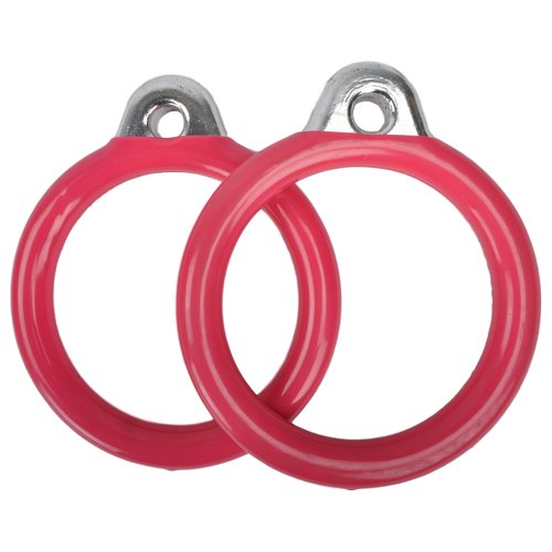 Swing Set Stuff Inc. Commercial Round Trapeze Rings (Red)