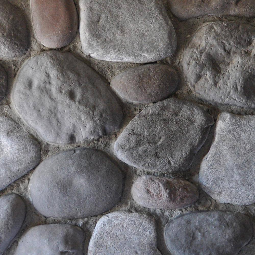 M-Rock Traditional 7.5 in. x 9 in. Rapidan River Stone Concrete Stone Veneer (150 sq. ftCrate) mrrapidanriverc