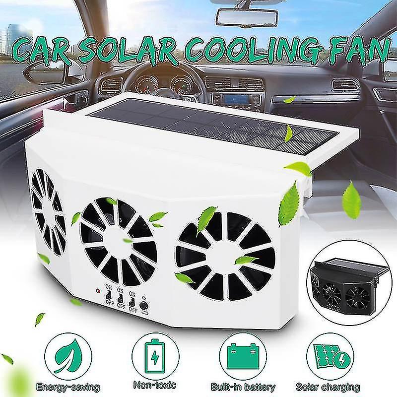 Car Cooling System Solar Fan Car Ventilation Fan Solar Radiator