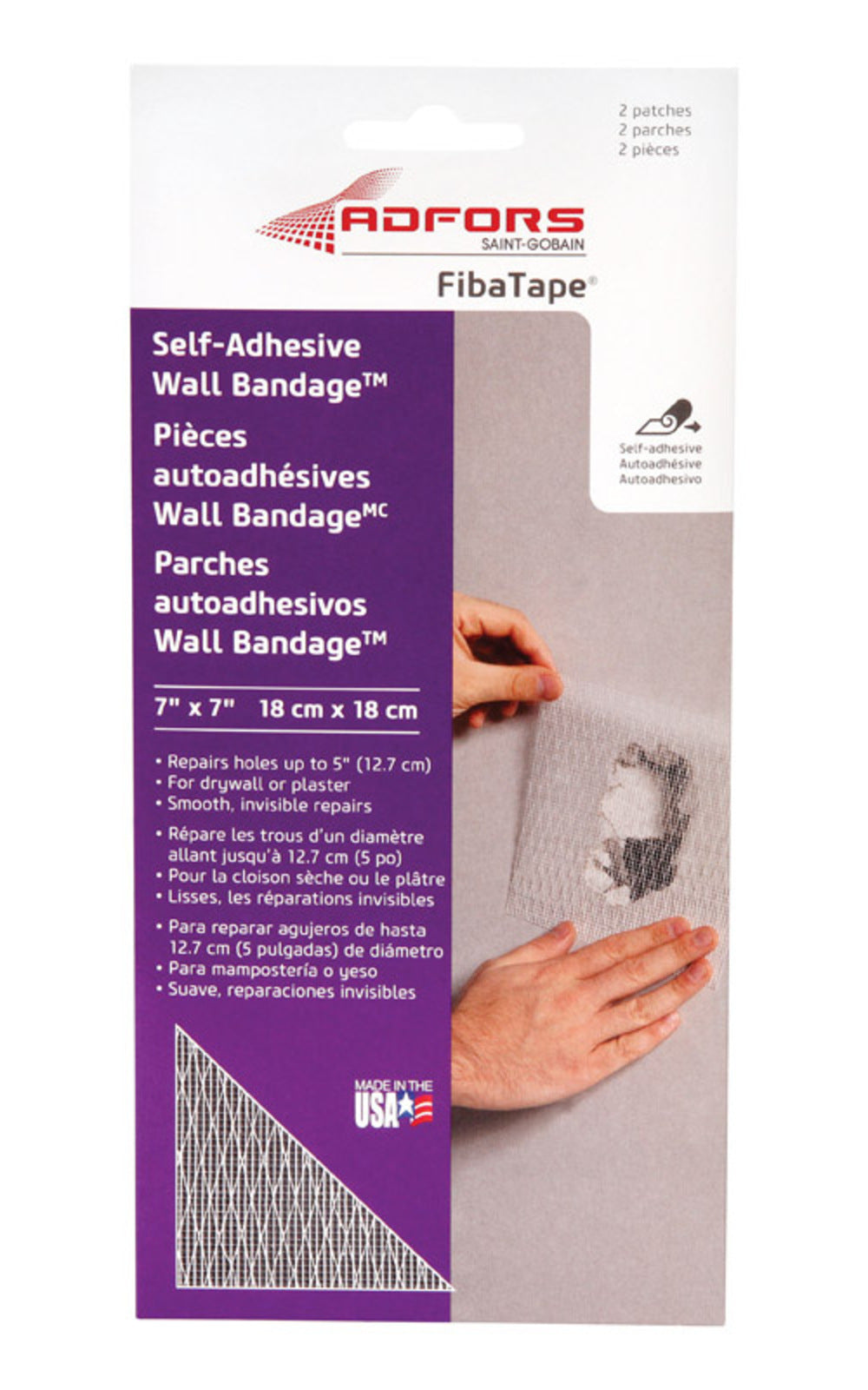 WALL BANDAGE WHT 7