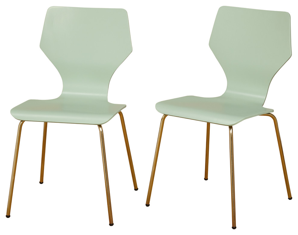 angelo:HOME Enna Dining Chair  Set Of 2   Contemporary   Dining Chairs   by The Mezzanine Shoppe  Houzz