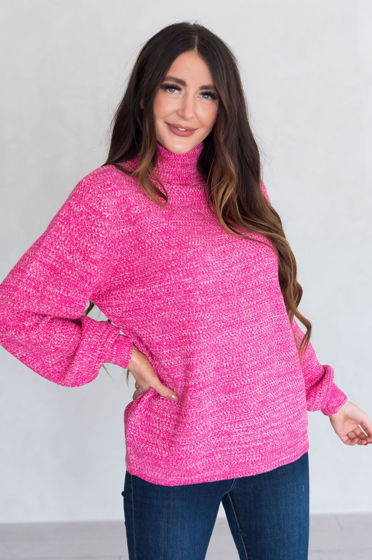 My Sweetheart Modest Turtleneck Sweater