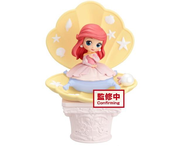 Banpresto Banpresto Q Posket Stories Disney Characters Pink Dress Style Ariel version B Statue