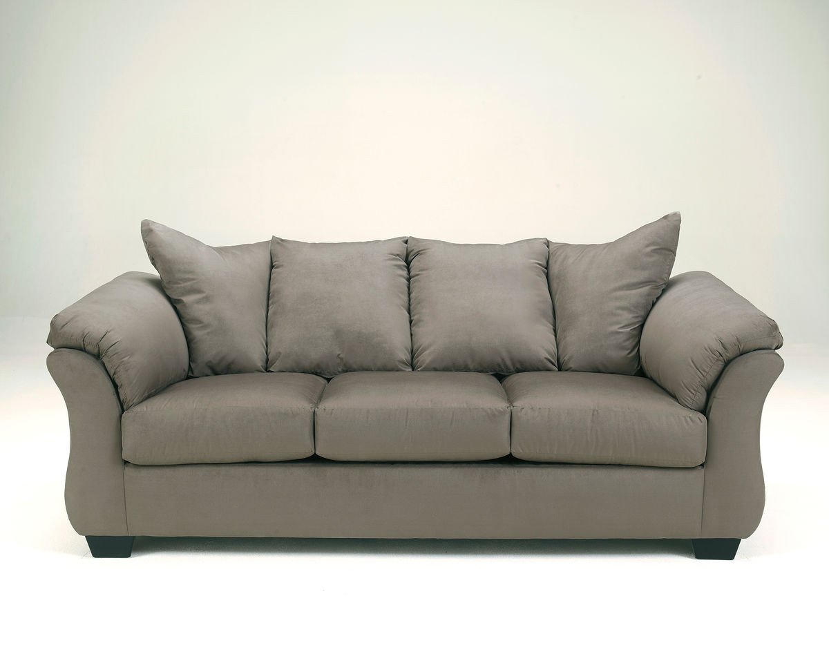 Darcy Cobblestone Sofa and Loveseat