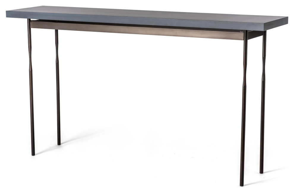 Hubbardton Forge 750121 05 M1 Senza Wood Top Console Table   Tropical   Console Tables   by The Lighthouse  Houzz