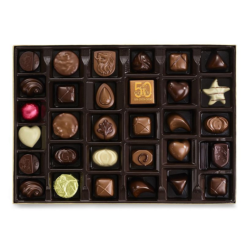 Godiva 36-Piece Assorted Chocolate Gold Gift Box