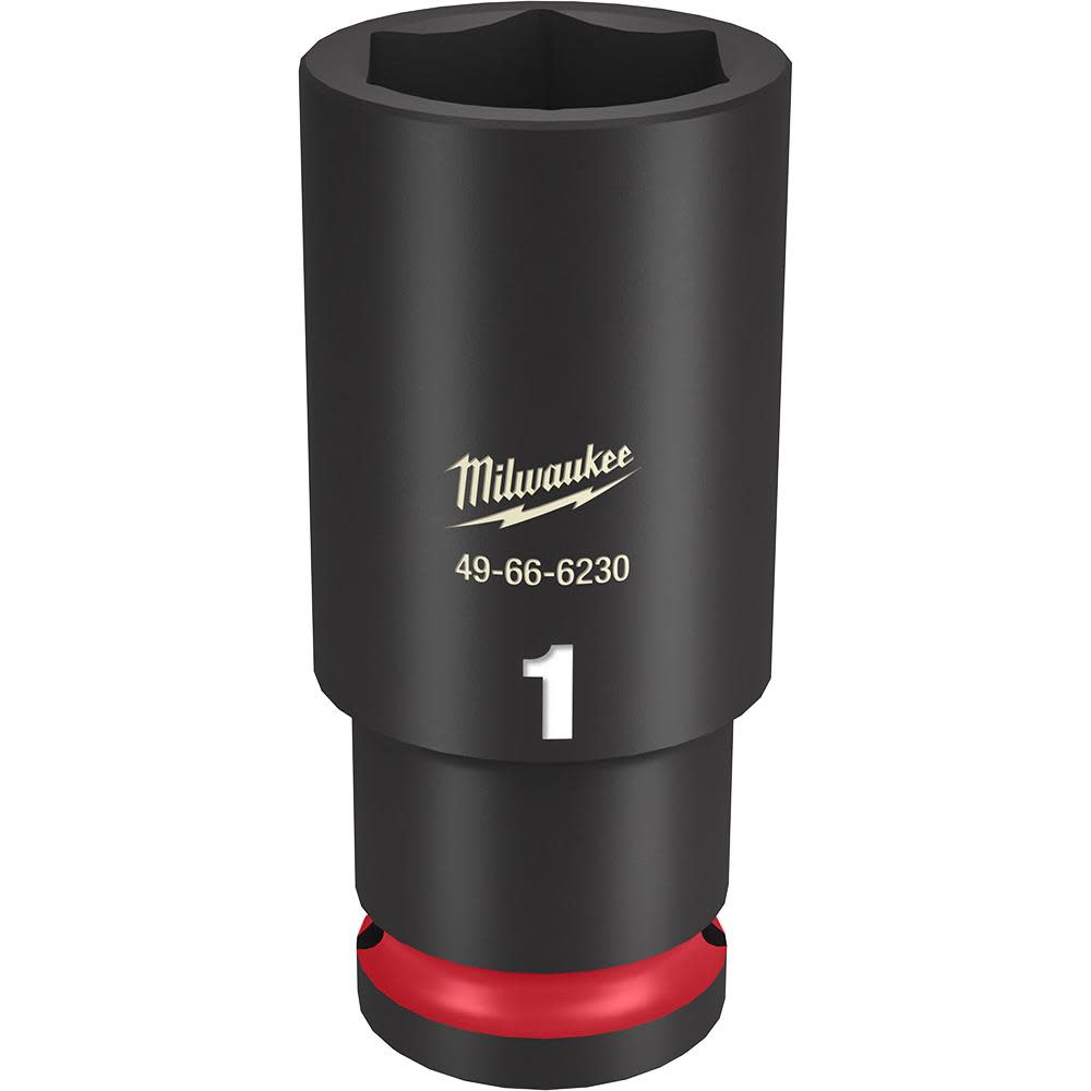 Milwaukee SHOCKWAVE Impact Duty Socket 1/2 Drive 1 Deep 6 Point 49-66-6230 from Milwaukee