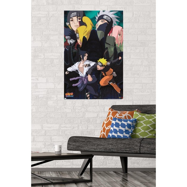 Trends International Naruto Action Unframed Wall Poster Prints