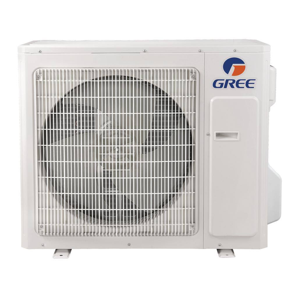 GREE Livo Gen3 Dual Zone 30000 BTU 2.5-Ton Smart Home Ductless Mini Split Air Conditioner and Heat Pump 25 ft. Kit 230-Volt MULTI30LIV105HP