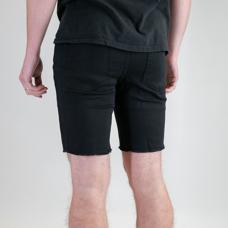 Stretch Jorts - Pure Black by Handup Gloves