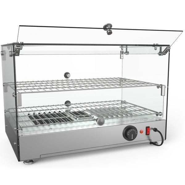 22-inch Self Service Commercial Countertop Food Warmer Display Case