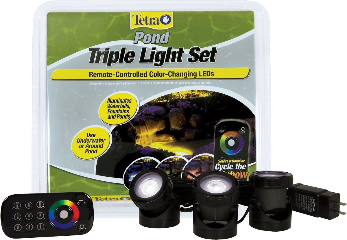 Tetra Pond Triple Light Set w/Remote