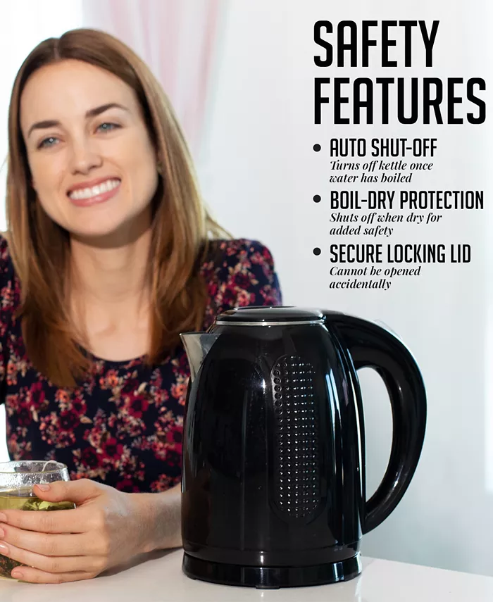 OVENTE Corded Electric Kettle Double-Walled