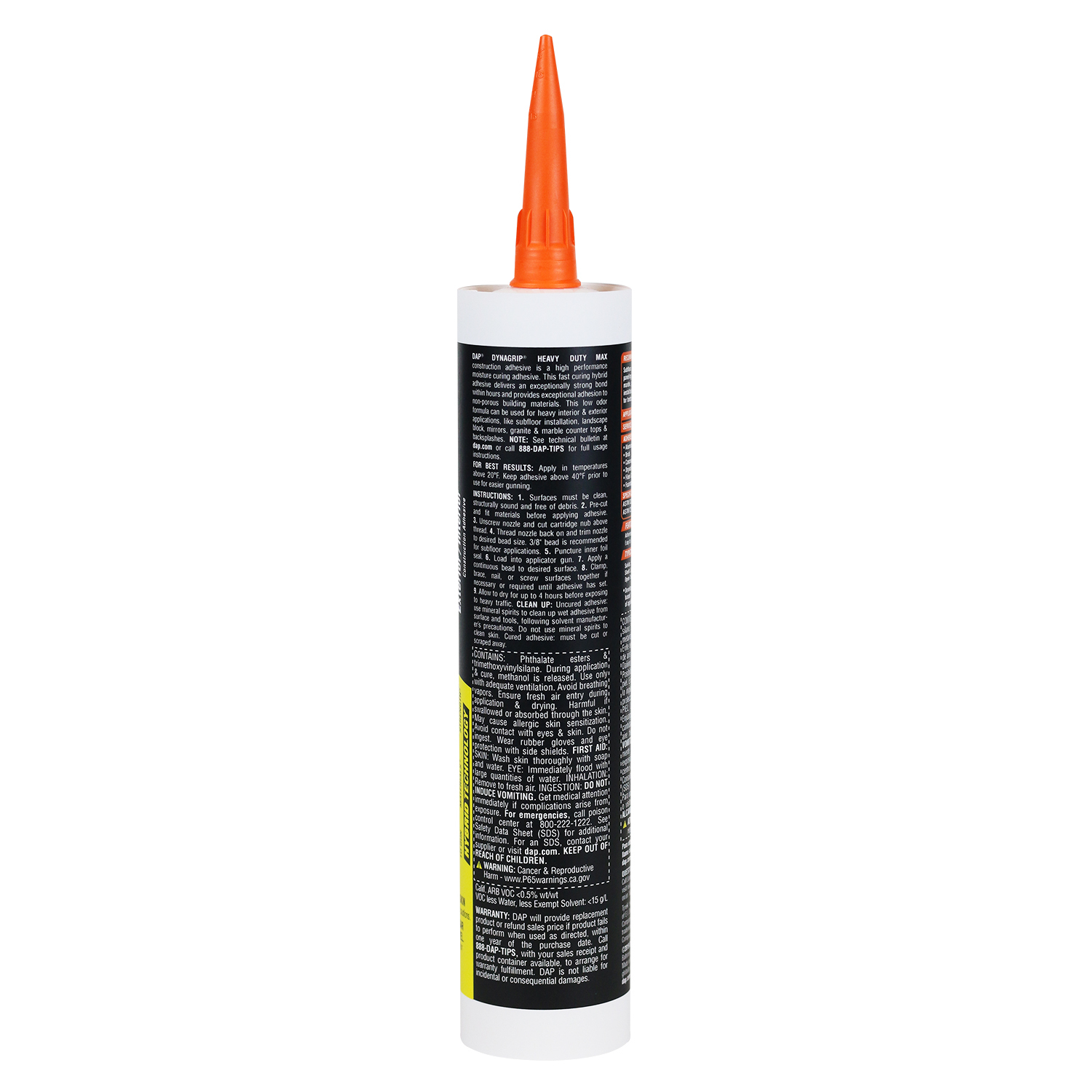 DAP Dynagrip Polyurethane Construction Adhesive 9 oz