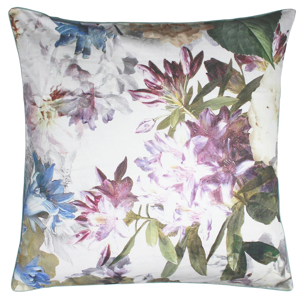 LenaBlueFloralPillowShamBlueLinenHouse