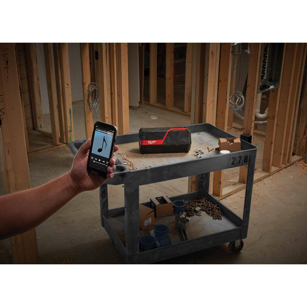 Milwaukee 2891-20 M18/M12 Lithium-Ion Cordless Wireless Jobsite Speaker