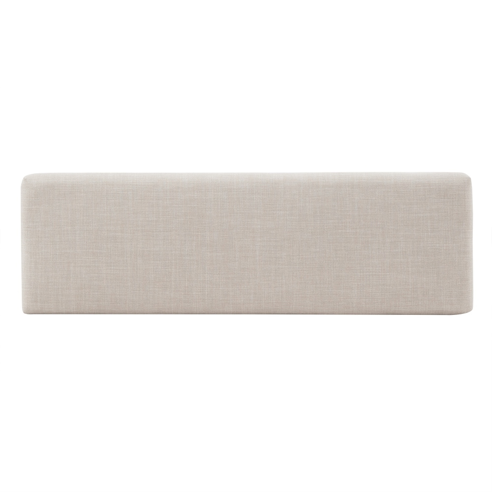 Hawthorne Upholstered Espresso Finish Bench by iNSPIRE Q Bold