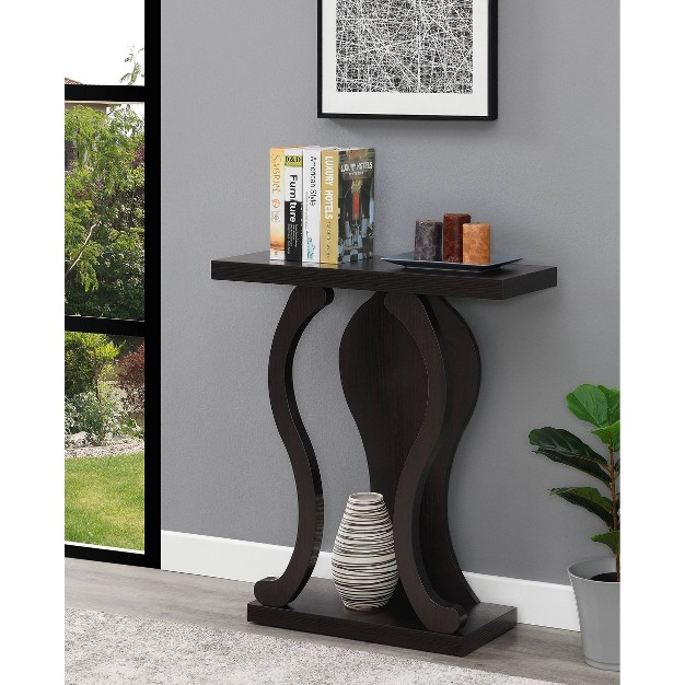 Newport Terry B Console Table With Shelf Breighton Home