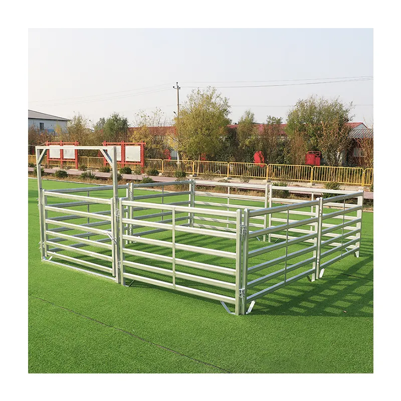 High quality factory supply australia standard 12ft galvanized farm yard livestock cow cattle panel for sale