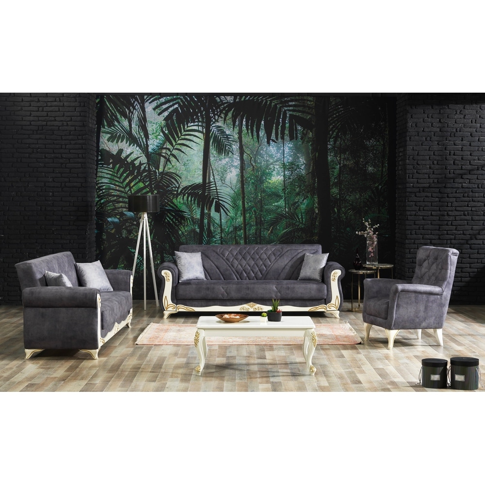 Asos Modern One Sofa One Love Seat One Chair Living Room Set