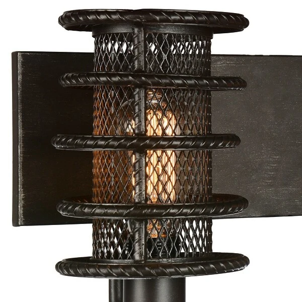 Darya 3 Light Wall Sconce With Brown Finish