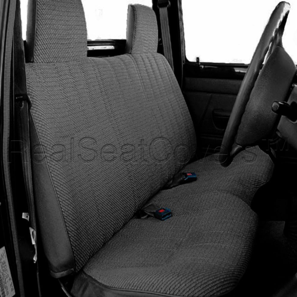 Seat Covers for Toyota Pickup 4X4 4WD Thick Triple Stitched Custom made for Exact Fit A25 (Dark Charcoal)