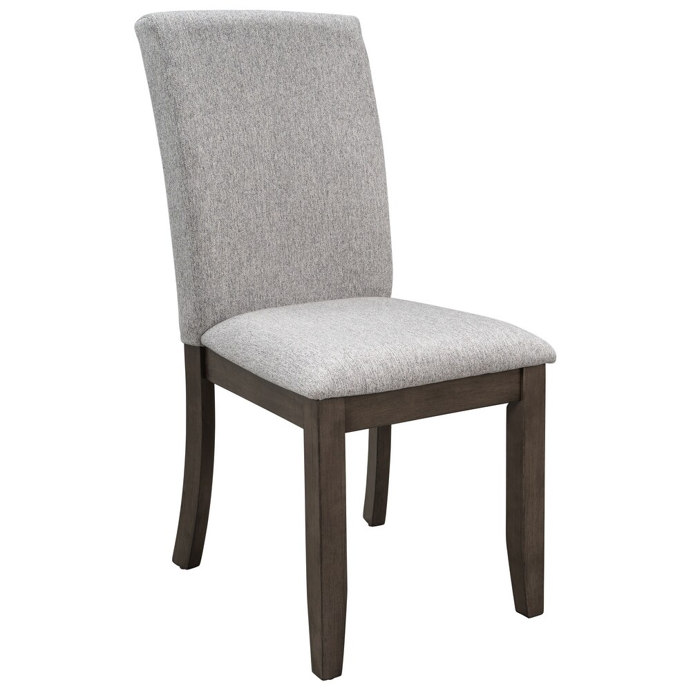 4 Piece Upholstered Wood Dining Chair