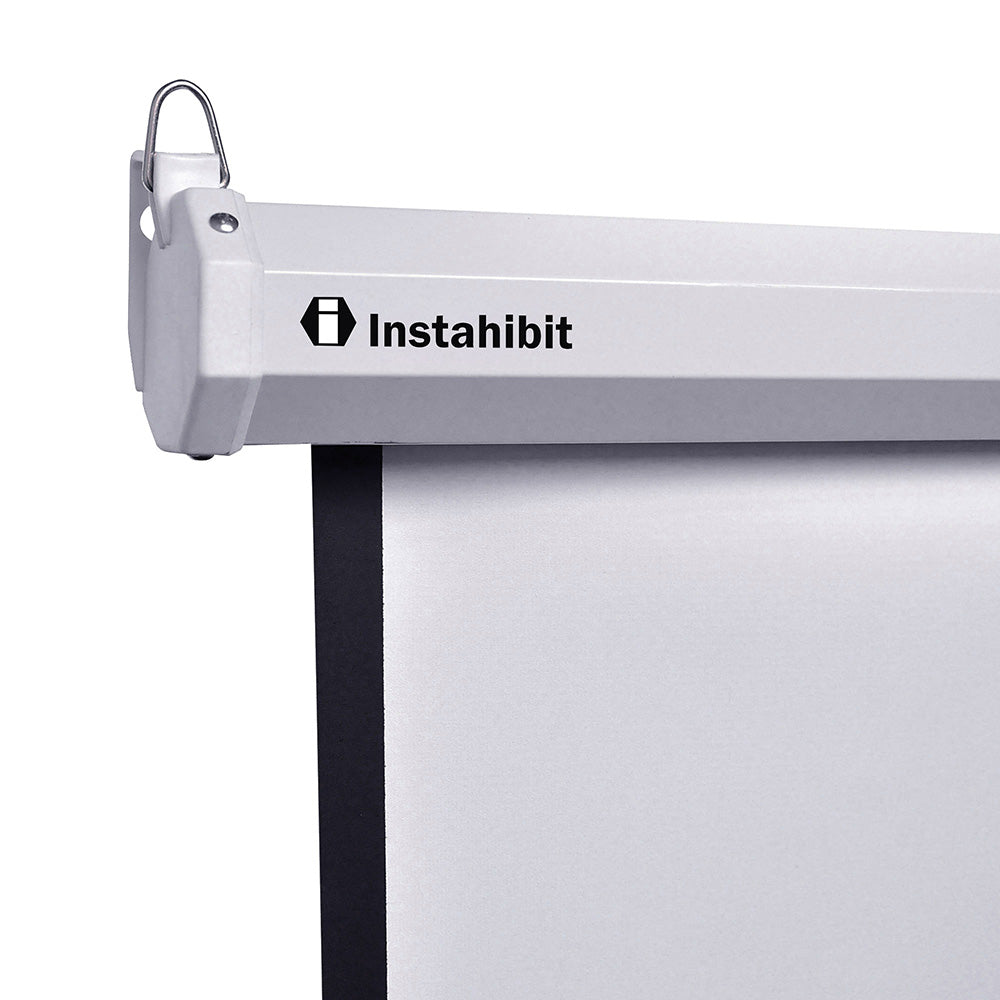 InstaHibit 16:9 Retractable Manual Projection Screen 100