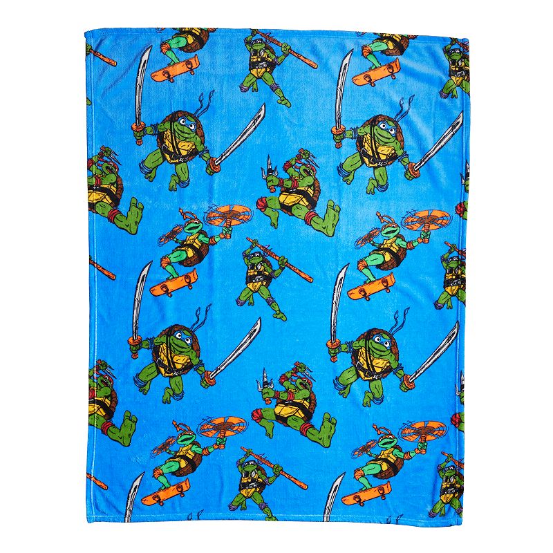 Nickelodeon TMNT Throw Blanket