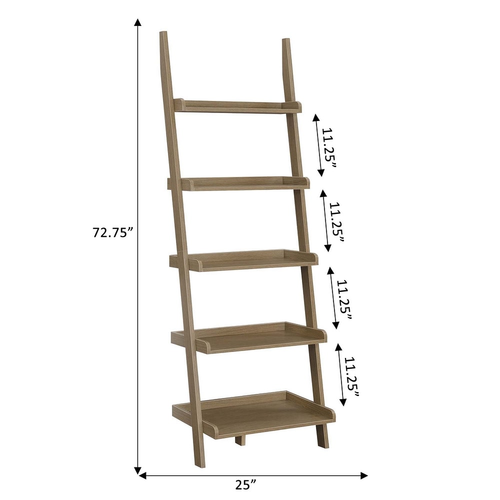 Convenience Concepts American Heritage Bookshelf Ladder