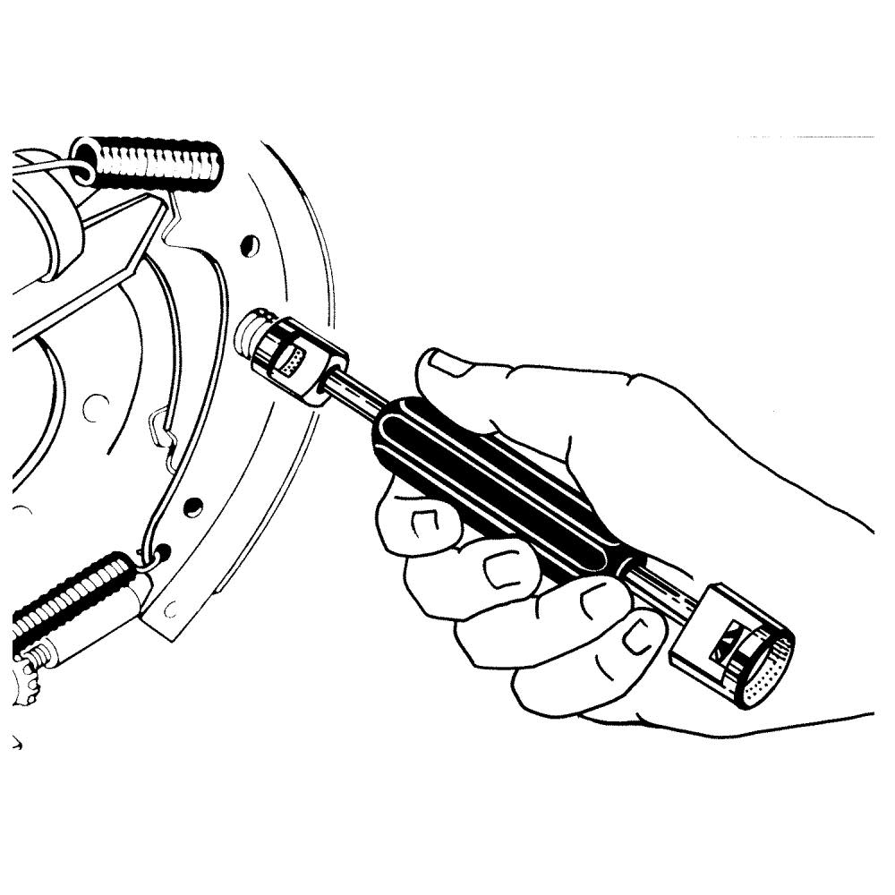 Universal Brake Shoe Retaining Spring Tool