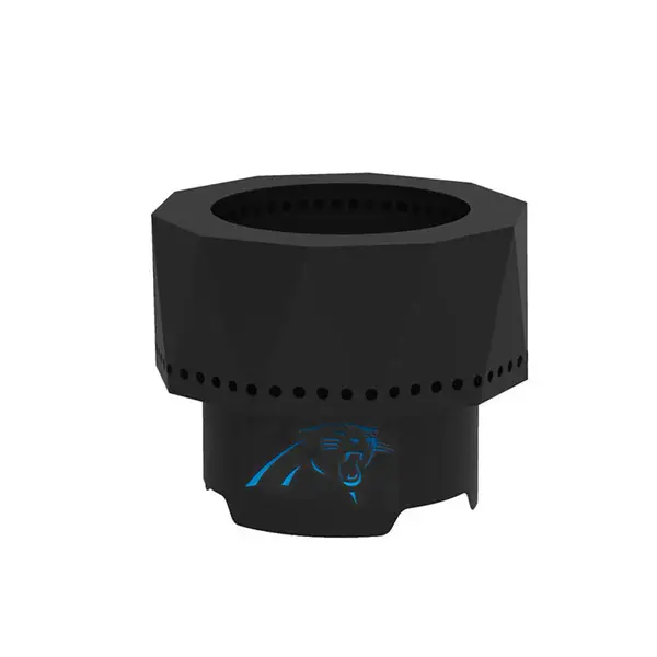 Blue Sky Carolina Panthers Ridge Smokeless Fire Pit